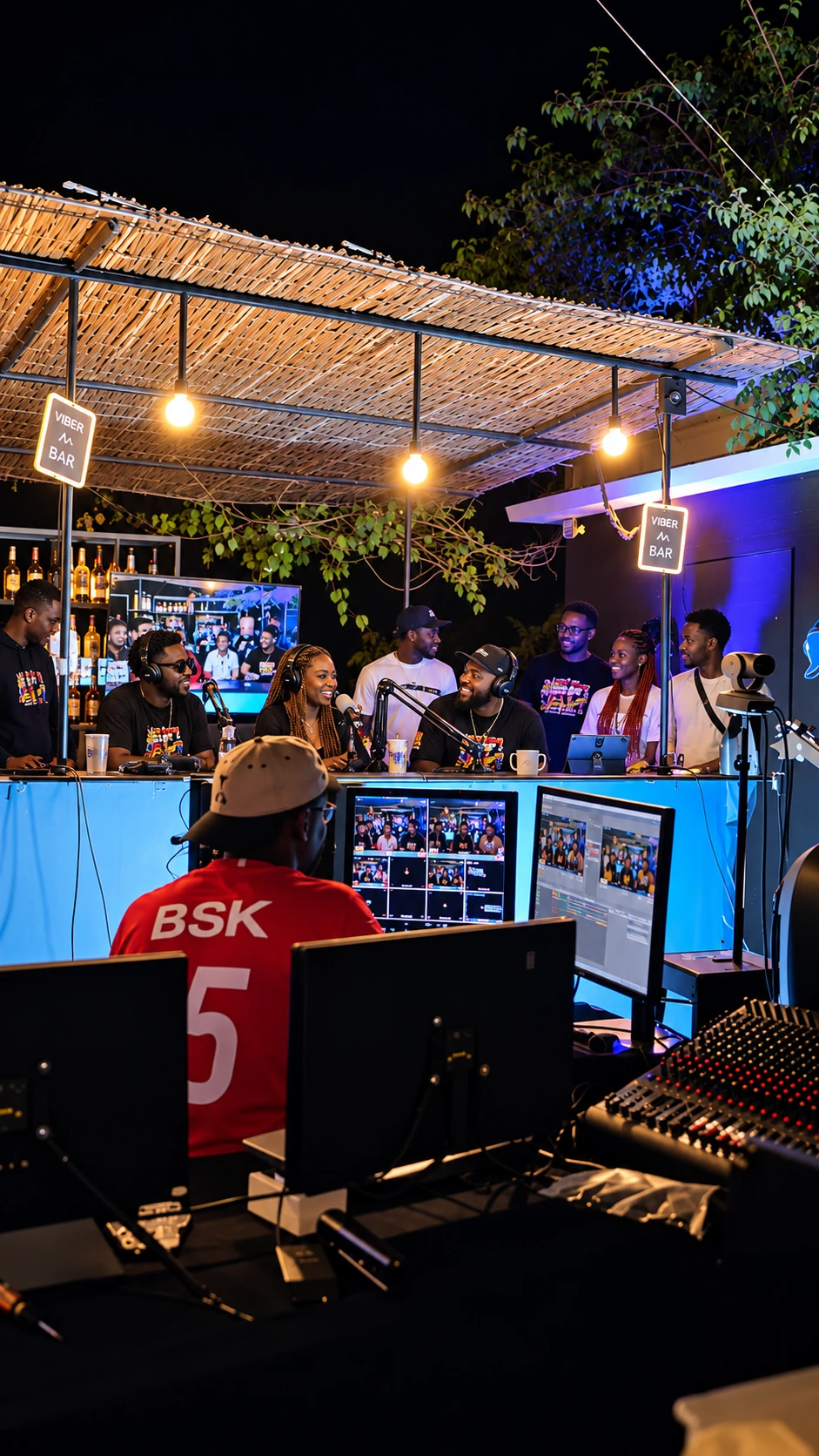 Régie de production live en extérieur