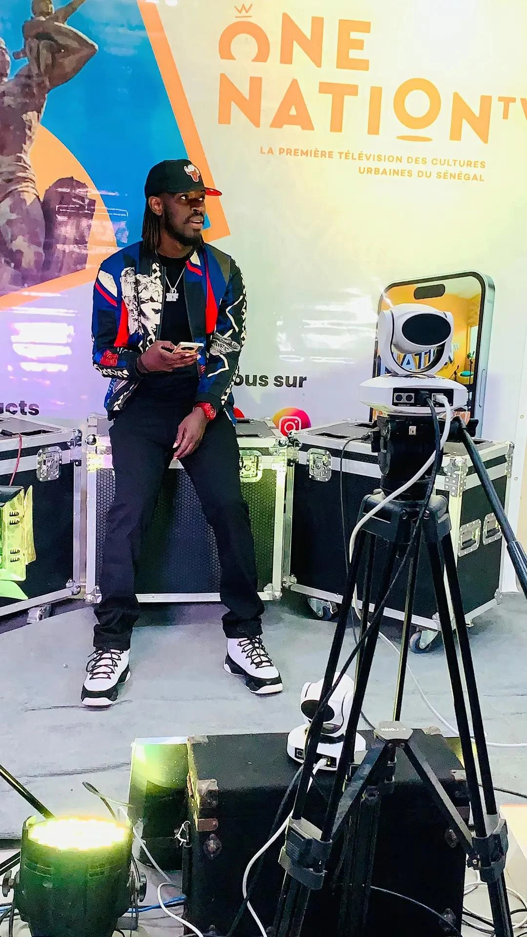 Plateau équipé caméra PTZ — One Nation TV