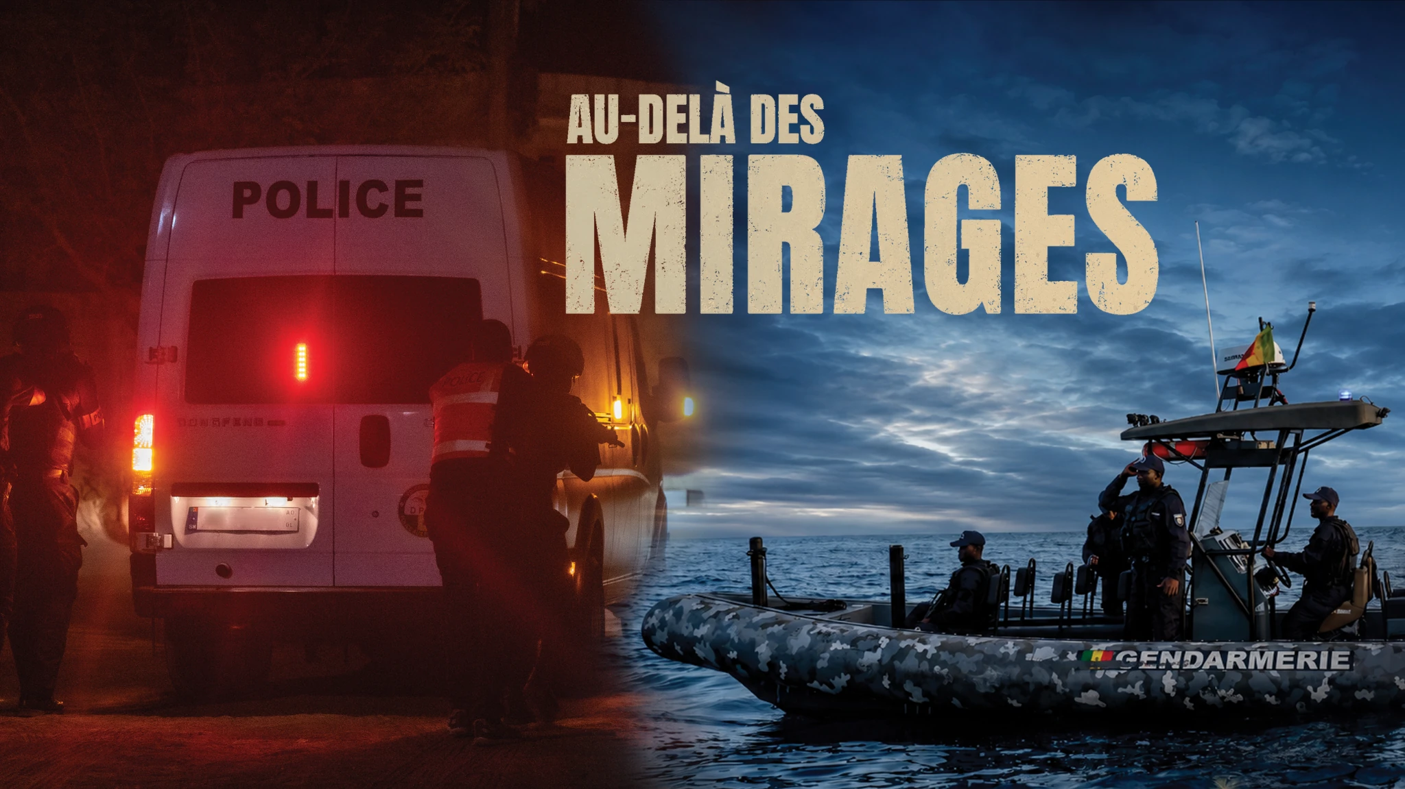 Visuel forces de sécurité Au-delà des Mirages