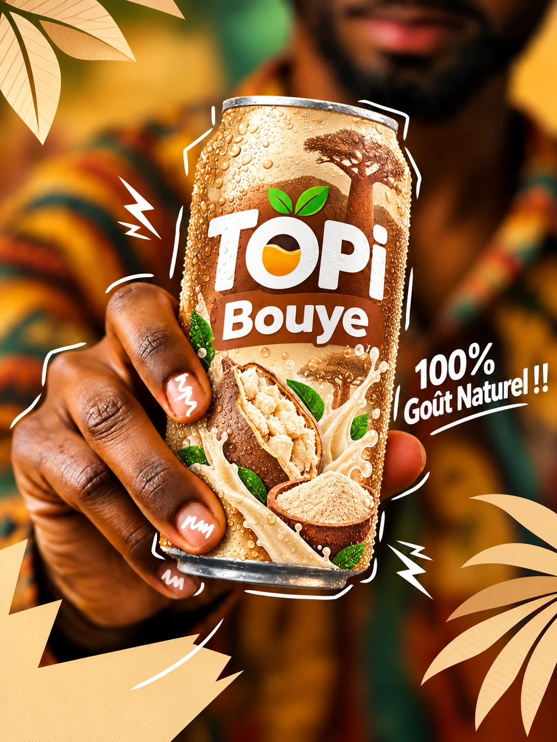 TOPI Bouye — packaging