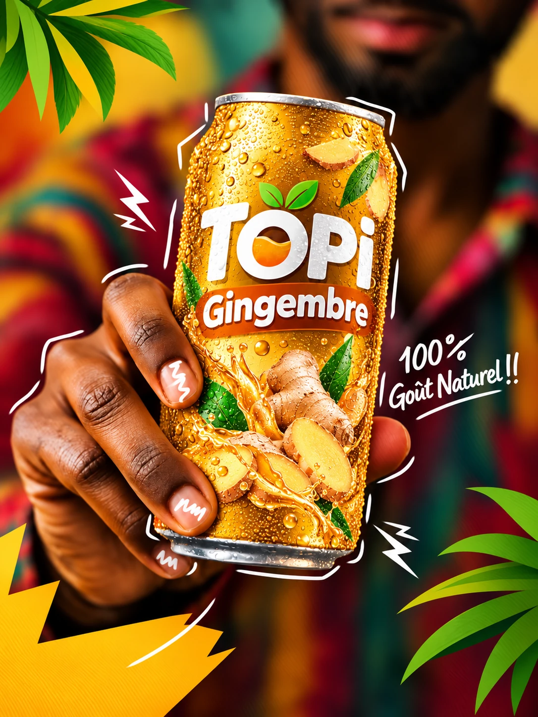 TOPI Gingembre — packaging