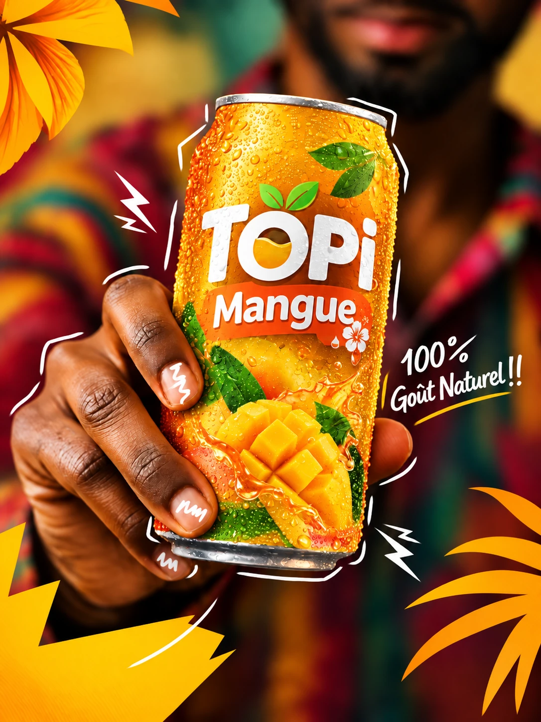 TOPI Mangue — packaging
