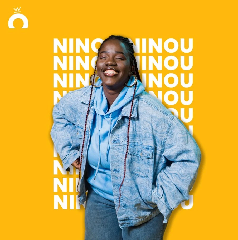 Ninou — visuel de communication jaune