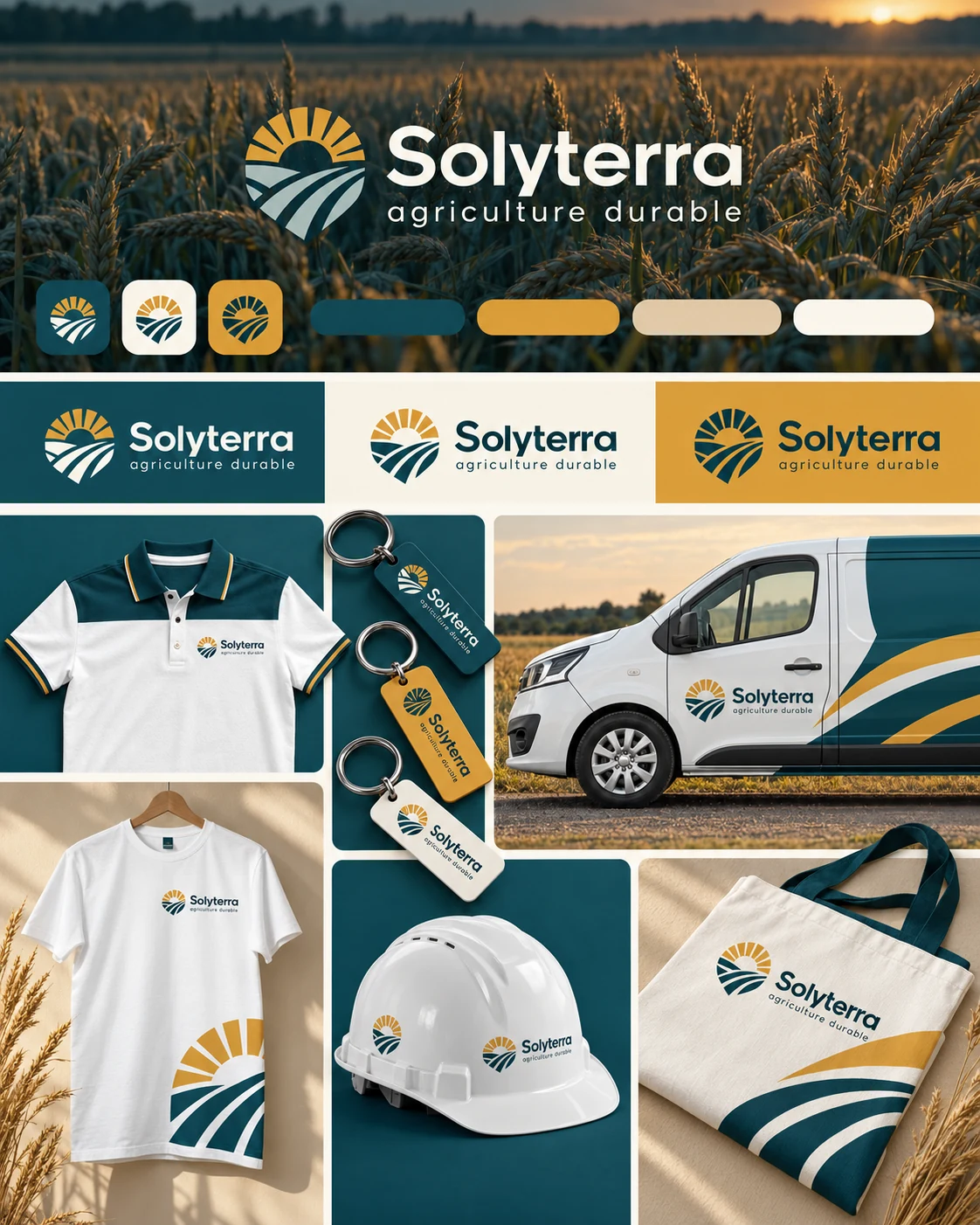 Identité visuelle Solyterra