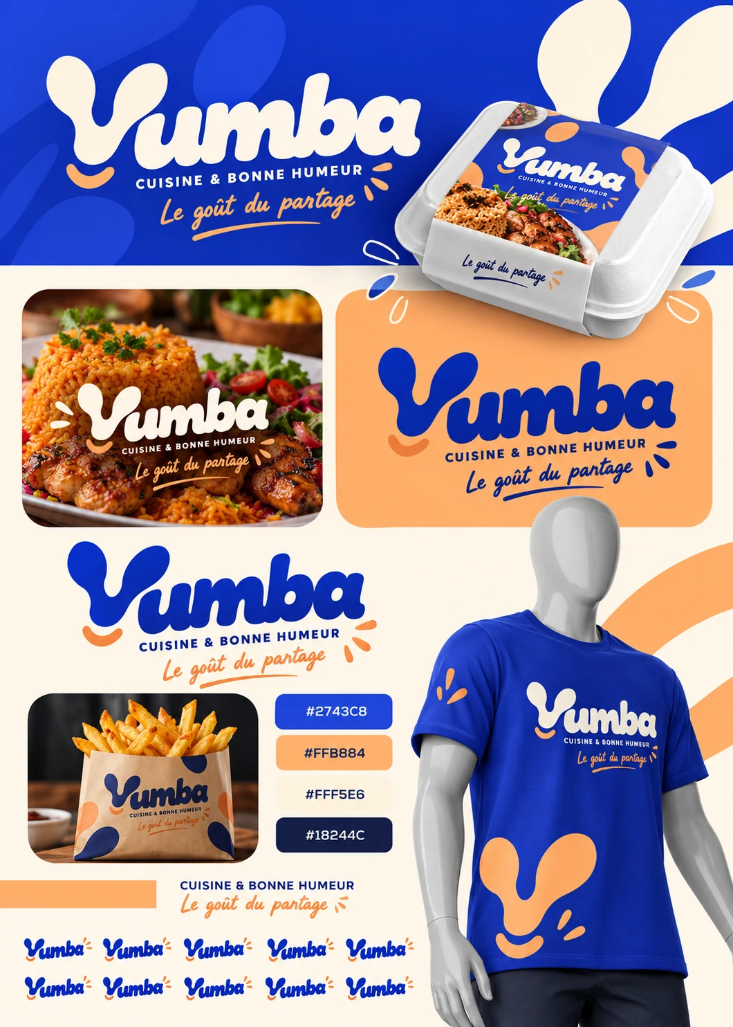 Identité visuelle Yumba